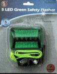 7 FUNCTION 5 LED GREEN SAFETY FLASHER